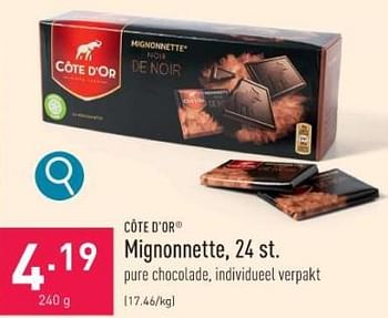 Promoties Mignonnette - Cote D'Or - Geldig van 26/12/2023 tot 31/12/2023 bij Aldi