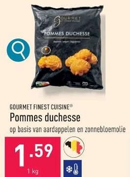 Promoties Pommes duchesse - Gourmet Finest Cuisine - Geldig van 26/12/2023 tot 31/12/2023 bij Aldi