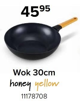 Promoties Wok honey yellow - Brabantia - Geldig van 08/12/2023 tot 31/12/2023 bij Euro Shop