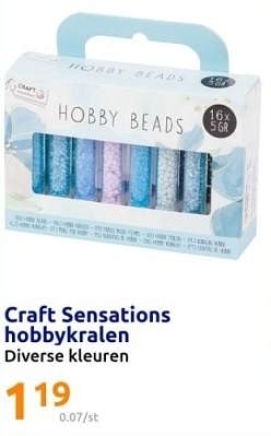 Promotions Craft sensations hobbykralen - Craft Sensations - Valide de 20/12/2023 à 26/12/2023 chez Action