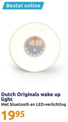 Promoties Dutch originals wake up light - Huismerk - Action - Geldig van 20/12/2023 tot 26/12/2023 bij Action