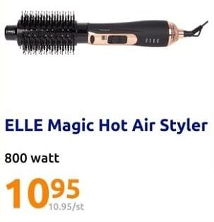 Promoties Elle magic hot air styler - Elle - Geldig van 20/12/2023 tot 26/12/2023 bij Action