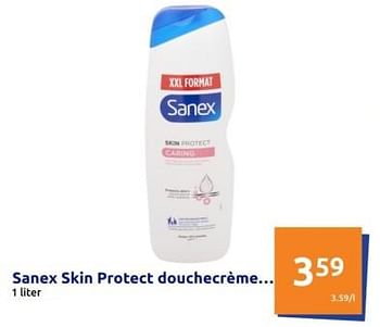 Promoties Sanex skin protect douchecréme - Sanex - Geldig van 20/12/2023 tot 26/12/2023 bij Action