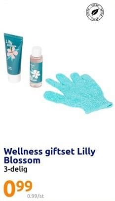 Promoties Wellness giftset lilly blossom - Wellness - Geldig van 20/12/2023 tot 26/12/2023 bij Action
