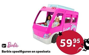 Promoties Barbie speelfiguren en speelsets - Mattel - Geldig van 16/12/2023 tot 26/12/2023 bij Intertoys