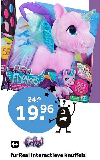 Promoties Furreal interactieve knuffels - Hasbro - Geldig van 16/12/2023 tot 26/12/2023 bij Intertoys