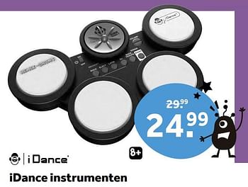Promoties Idance instrumenten - I Dance - Geldig van 16/12/2023 tot 26/12/2023 bij Intertoys