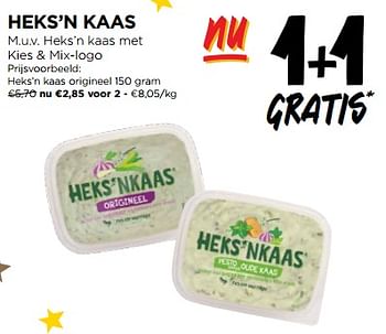 Promoties Heks’n kaas origineel - Heks'n Kaas - Geldig van 20/12/2023 tot 26/12/2023 bij Jumbo