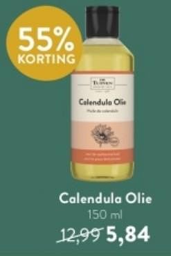 Promoties Calendula olie - De Tuinen - Geldig van 27/11/2023 tot 26/12/2023 bij Holland & Barret