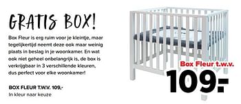 Promoties Box fleur t.w.v. - Huismerk - Baby-Dump - Geldig van 04/12/2023 tot 30/12/2023 bij Baby-Dump