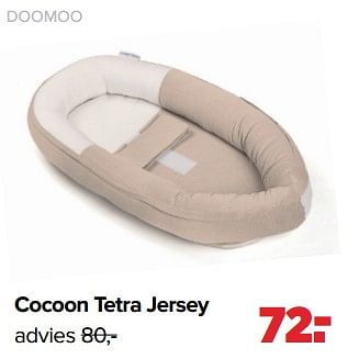 Promoties Doomoo cocoon tetra jersey - Doomoo - Geldig van 04/12/2023 tot 30/12/2023 bij Baby-Dump