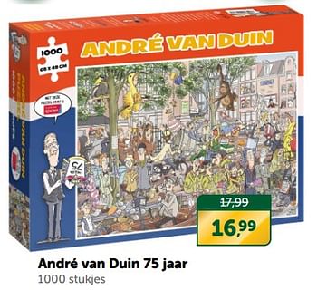 Promoties André van duin 75 jaar - Huismerk - Boekenvoordeel - Geldig van 23/12/2023 tot 26/12/2023 bij BoekenVoordeel