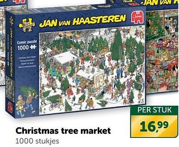 Promoties Christmas tree market - Jumbo - Geldig van 23/12/2023 tot 26/12/2023 bij BoekenVoordeel