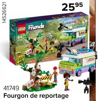 Promotions 41749 fourgon de reportage - Lego - Valide de 15/12/2023 à 31/12/2023 chez Euro Shop