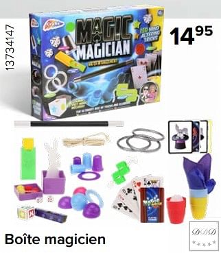 Promotions Boîte magicien - DDD - Valide de 15/12/2023 à 31/12/2023 chez Euro Shop