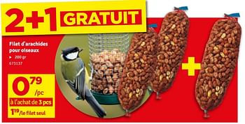 Promotions Filet d`arachides pour oiseaux - Produit maison - Mr. Bricolage - Valide de 19/12/2023 à 31/12/2023 chez Mr. Bricolage
