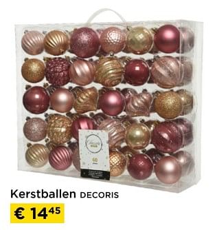 Promoties Kerstballen - Huismerk - Molecule - Geldig van 01/12/2023 tot 31/12/2023 bij Molecule