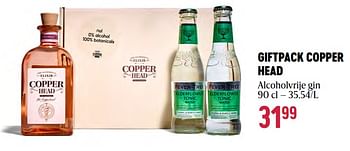 Promotions Giftpack copper head - Copperhead - Valide de 16/11/2023 à 03/01/2024 chez Delhaize