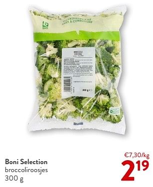Promoties Boni selection broccoliroosjes - Boni - Geldig van 13/12/2023 tot 31/12/2023 bij OKay