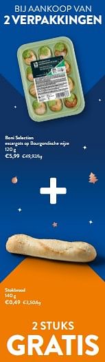 Promoties Boni selection escargots op bourgondische wijze - Boni - Geldig van 13/12/2023 tot 31/12/2023 bij OKay