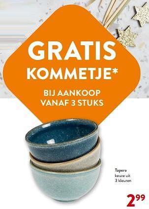 Promoties Tapero - Huismerk - Okay Buurtwinkels - Geldig van 13/12/2023 tot 31/12/2023 bij OKay