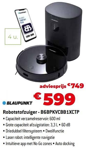Promotions Blaupunkt robotstofzuiger - b6bpkvcbb1xctp - Blaupunkt - Valide de 11/12/2023 à 31/12/2023 chez Exellent