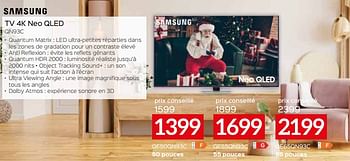 Promotions Samsung tv 4k neo qled qe50qn93c - Samsung - Valide de 11/12/2023 à 31/12/2023 chez Selexion