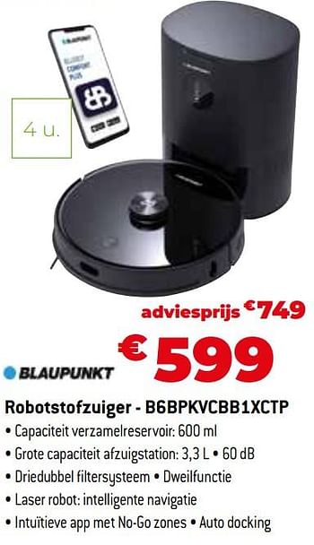 Promoties Blaupunkt robotstofzuiger - b6bpkvcbb1xctp - Blaupunkt - Geldig van 11/12/2023 tot 31/12/2023 bij Exellent