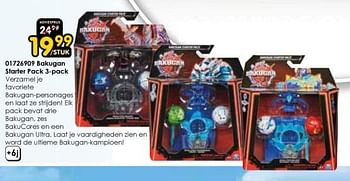 Promoties Bakugan starter - Spin Master - Geldig van 19/12/2023 tot 31/12/2023 bij ToyChamp