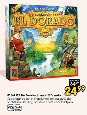 Promotions De zoektocht naar el dorado - 999games - Valide de 19/12/2023 à 31/12/2023 chez ToyChamp
