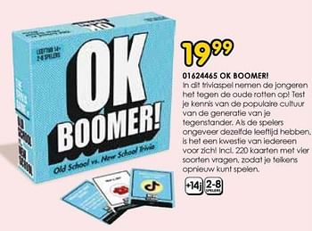 Promoties Ok boomer! - Goliath - Geldig van 19/12/2023 tot 31/12/2023 bij ToyChamp