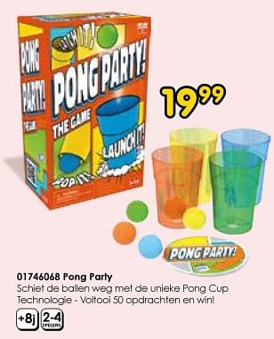 Promoties Pong party - Goliath - Geldig van 19/12/2023 tot 31/12/2023 bij ToyChamp
