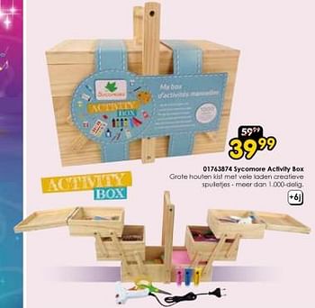 Promoties Sycomore activity box - Sycomore - Geldig van 19/12/2023 tot 31/12/2023 bij ToyChamp