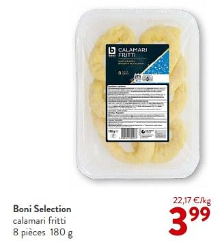Promotions Boni selection calamari fritti - Boni - Valide de 13/12/2023 à 31/12/2023 chez OKay