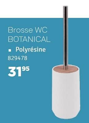 Promotions Brosse wc botanical - Allibert - Valide de 25/10/2023 à 31/12/2023 chez Mr. Bricolage