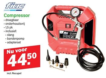 Promotions Fiac compressor - Fiac - Valide de 18/12/2023 à 01/06/2024 chez Van Cranenbroek