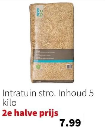 Promoties Intratuin stro - Huismerk - Intratuin - Geldig van 25/12/2023 tot 31/12/2023 bij Intratuin