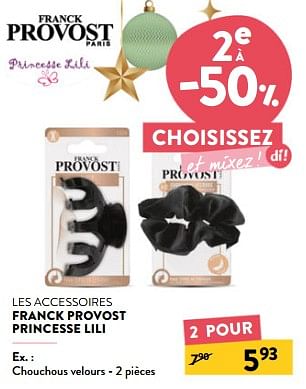 Promotions Chouchous velours - Franck Provost - Valide de 20/12/2023 à 02/01/2024 chez DI