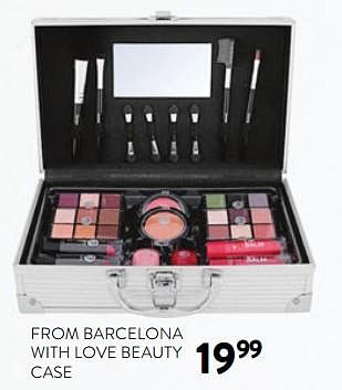 Promotions From barcelona with love beauty case - Produit maison - DI - Valide de 20/12/2023 à 02/01/2024 chez DI
