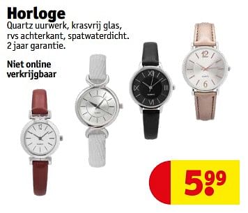 Kruidvat horloge online dames