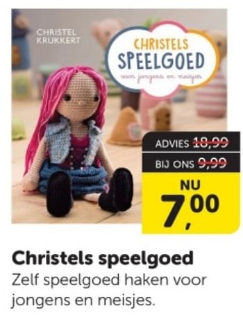 Promoties Christels speelgoed - Huismerk - Boekenvoordeel - Geldig van 27/12/2023 tot 31/12/2023 bij BoekenVoordeel