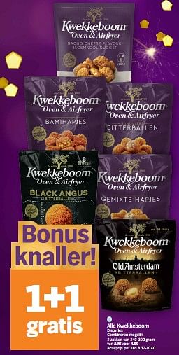 Promoties Alle kwekkeboom - KWEKKEBOOM - Geldig van 27/12/2023 tot 01/01/2024 bij Albert Heijn