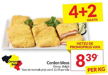 Promoties Cordon bleus - Huismerk - Intermarche - Geldig van 26/12/2023 tot 31/12/2023 bij Intermarche