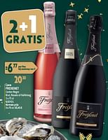 Promoties Cava freixenet cordon negro brut, rosato of halfdroog - Freixenet - Geldig van 27/12/2023 tot 02/07/2024 bij Smatch