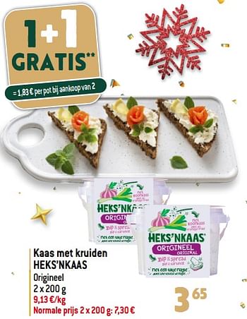 Promoties Kaas met kruiden heks’nkaas - Heks'n Kaas - Geldig van 27/12/2023 tot 02/07/2024 bij Smatch