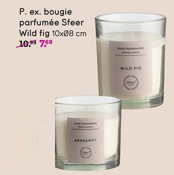 Promotions Bougie parfumée sfeer wild fig - Sfeer - Valide de 28/11/2023 à 02/01/2024 chez Leen Bakker