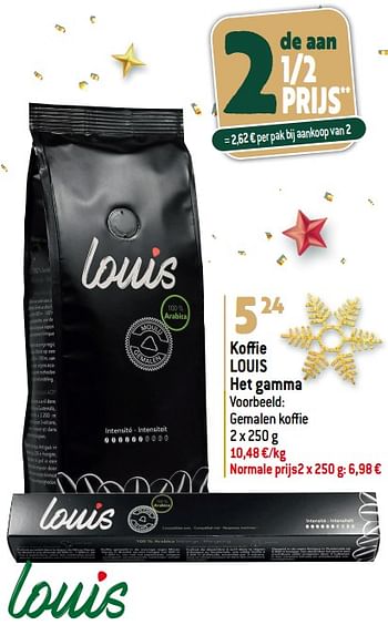Promotions Koffie louis - Louis - Valide de 27/12/2023 à 02/07/2024 chez Louis Delhaize