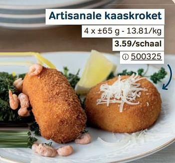 Promoties Artisanale kaaskroket - Huismerk - Bon'Ap - Geldig van 08/11/2023 tot 02/01/2024 bij Bon'Ap