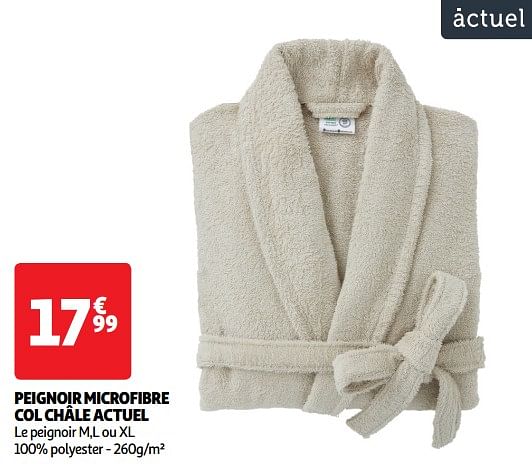 Peignoir de bain cheap auchan