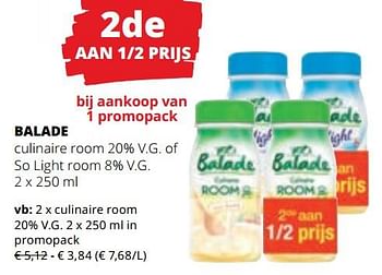 Promoties Balade culinaire room - Balade - Geldig van 07/12/2023 tot 03/01/2024 bij Spar (Colruytgroup)